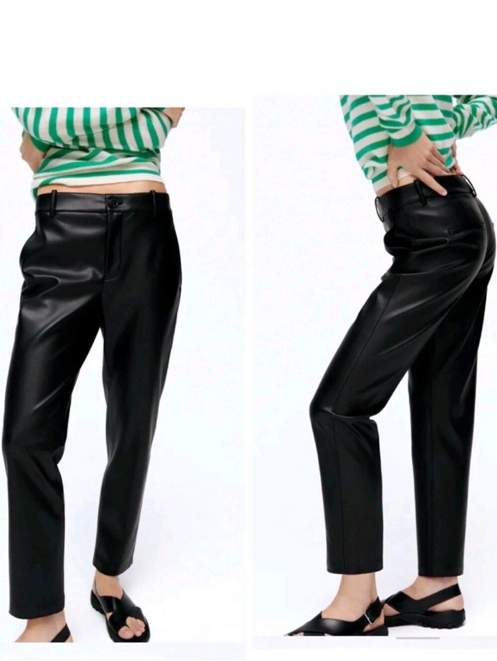 Marc New York Faux Leather Pants Size 2X NWT